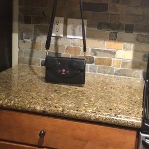 A black kitty backpack